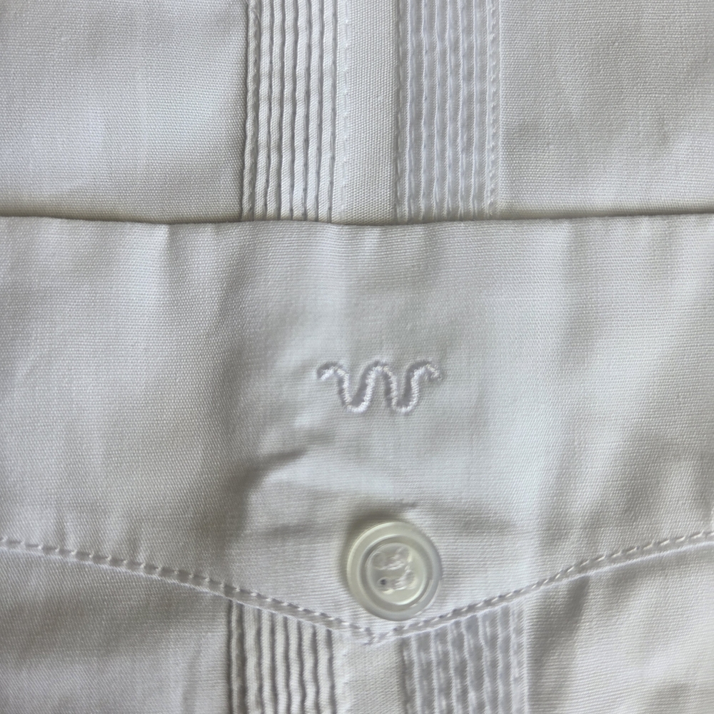 KING RANCH Rancher Guayabera Short Sleeve M - Picture 3 of 4